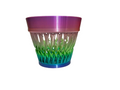 Orchid Pot Silk Rainbow 4" / 5.5" / 7" | Lattice Design | UV-Resistant | Exclusively Amy's