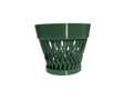 Orchid Pot Dark Green 4" / 5.5" / 7" | Lattice Design | UV-Resistant | Exclusively Amy's